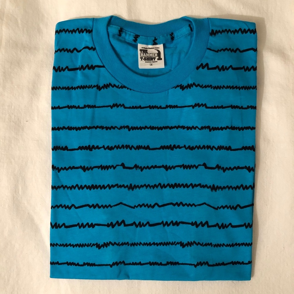 American Apparel Men’s Striped SS T-Shirt Small
